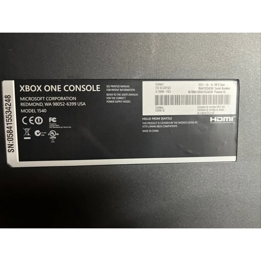Microsoft Xbox One 500GB Console Bundle 2 Controllers 3 Games